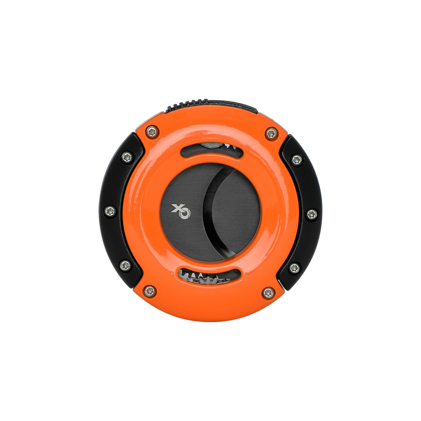 Xikar XO Cutter – Front View in Orange and Black