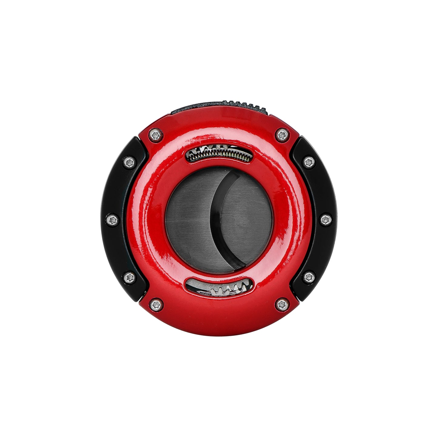 Action Shot – Red XO Cutter with Cigar