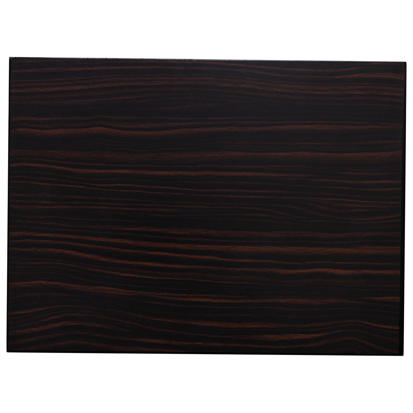 Black Woodgrain Zebra Humidor Finish