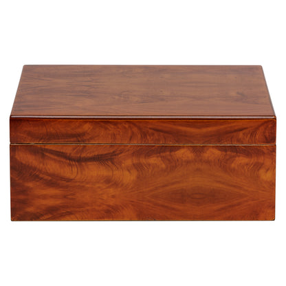 Top Angle – Open Éclat Humidor with Cedar Divider