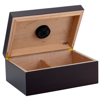 Spanish Cedar Interior – Built-In Hygrometer and Divider