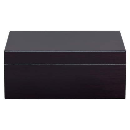 Humidor Supreme Forte Red Walnut Humidor 50-85 Cigar Capacity
with 3 - Xikar-Boveda 84% Seasoning Packs