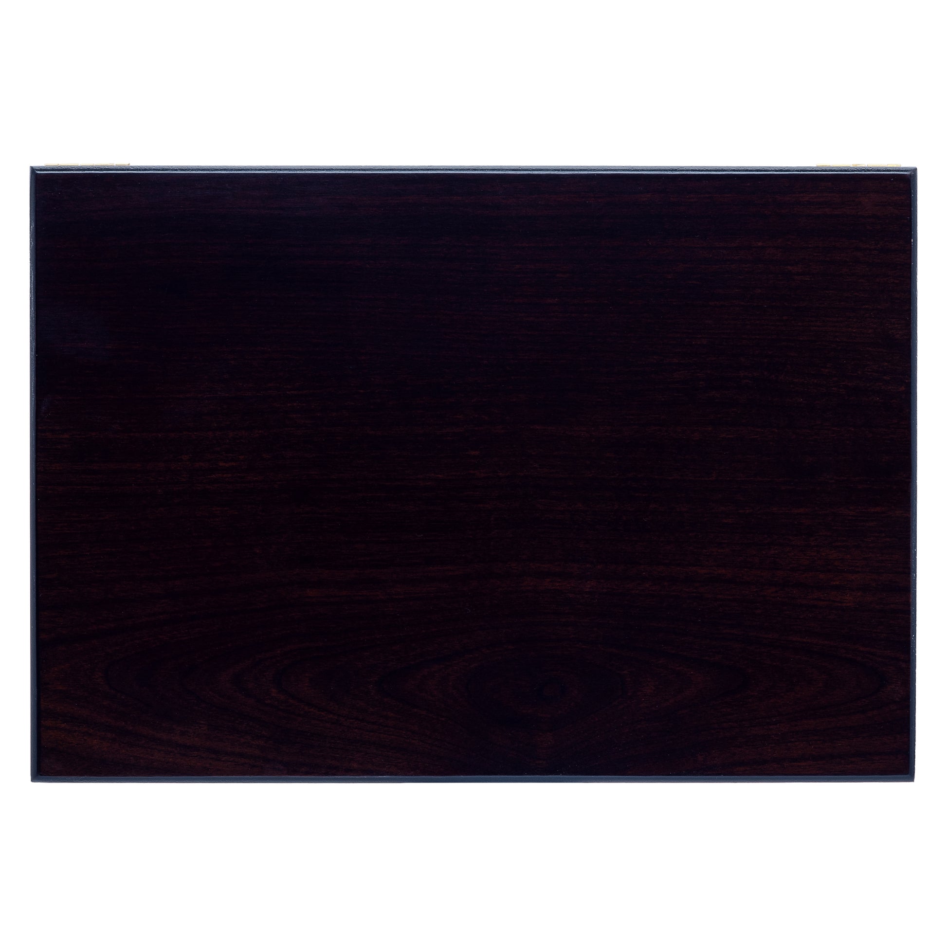 Red Walnut Finish Close-Up – Elegant Humidor Surface