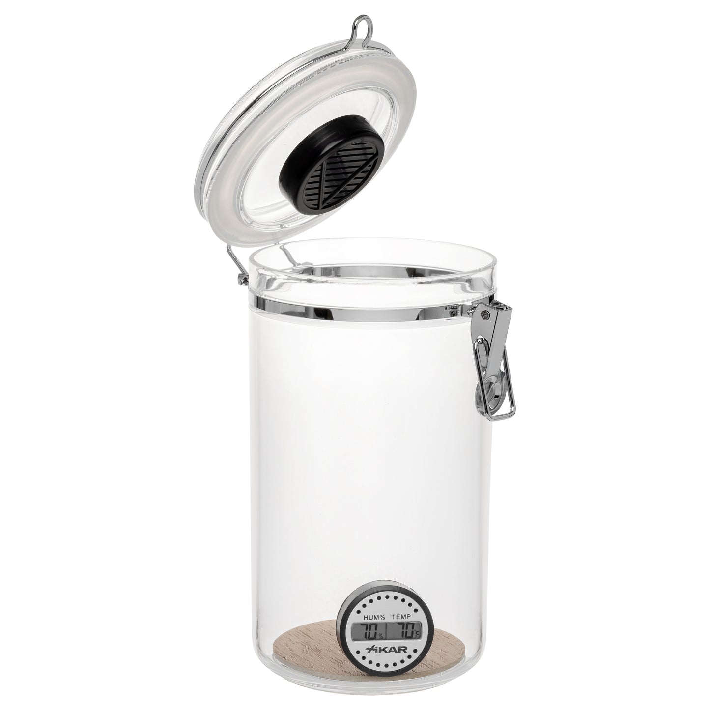 Acrylic Humidor Jar for Cigar Storage