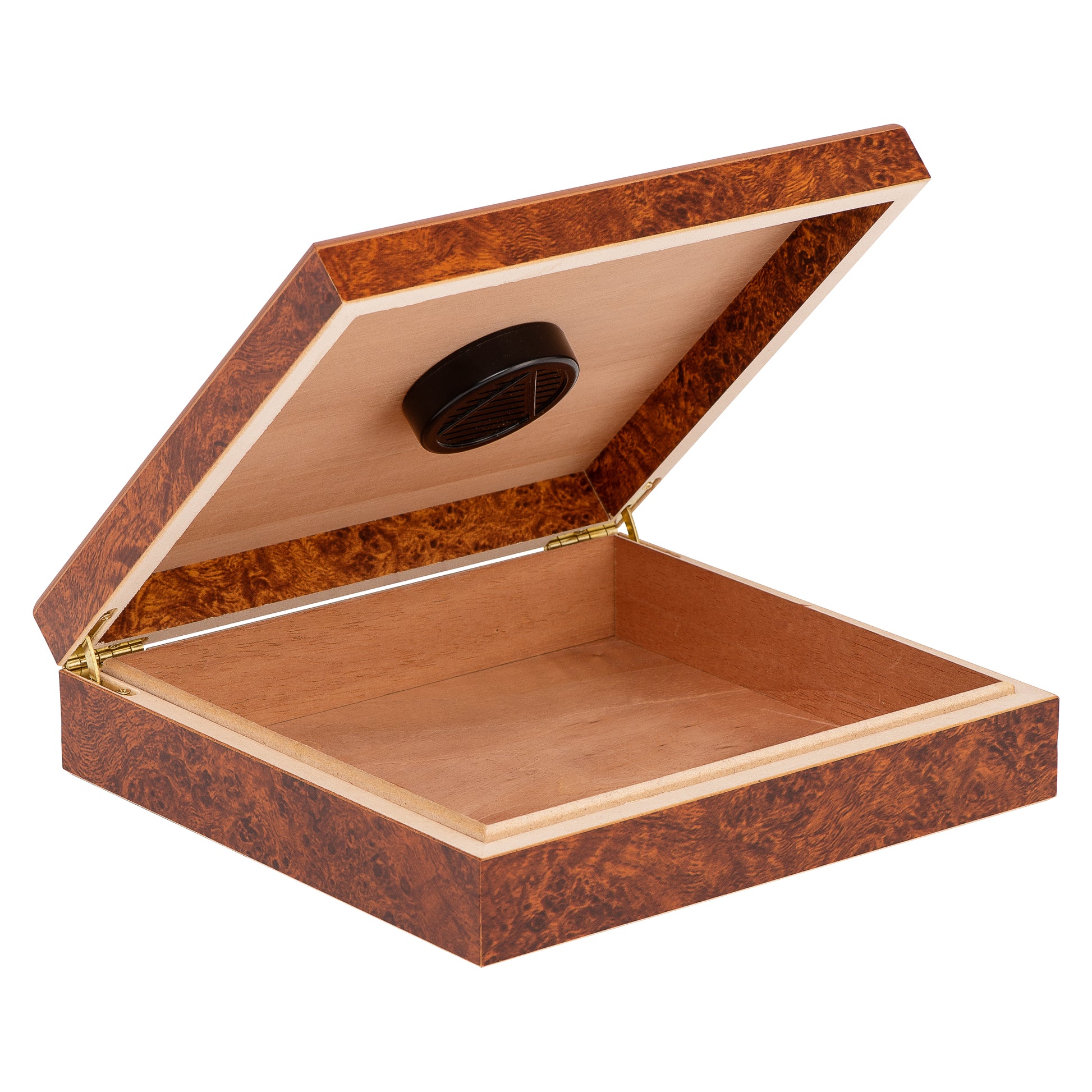 Open View – Cigar Slots with Built-In Humidifier