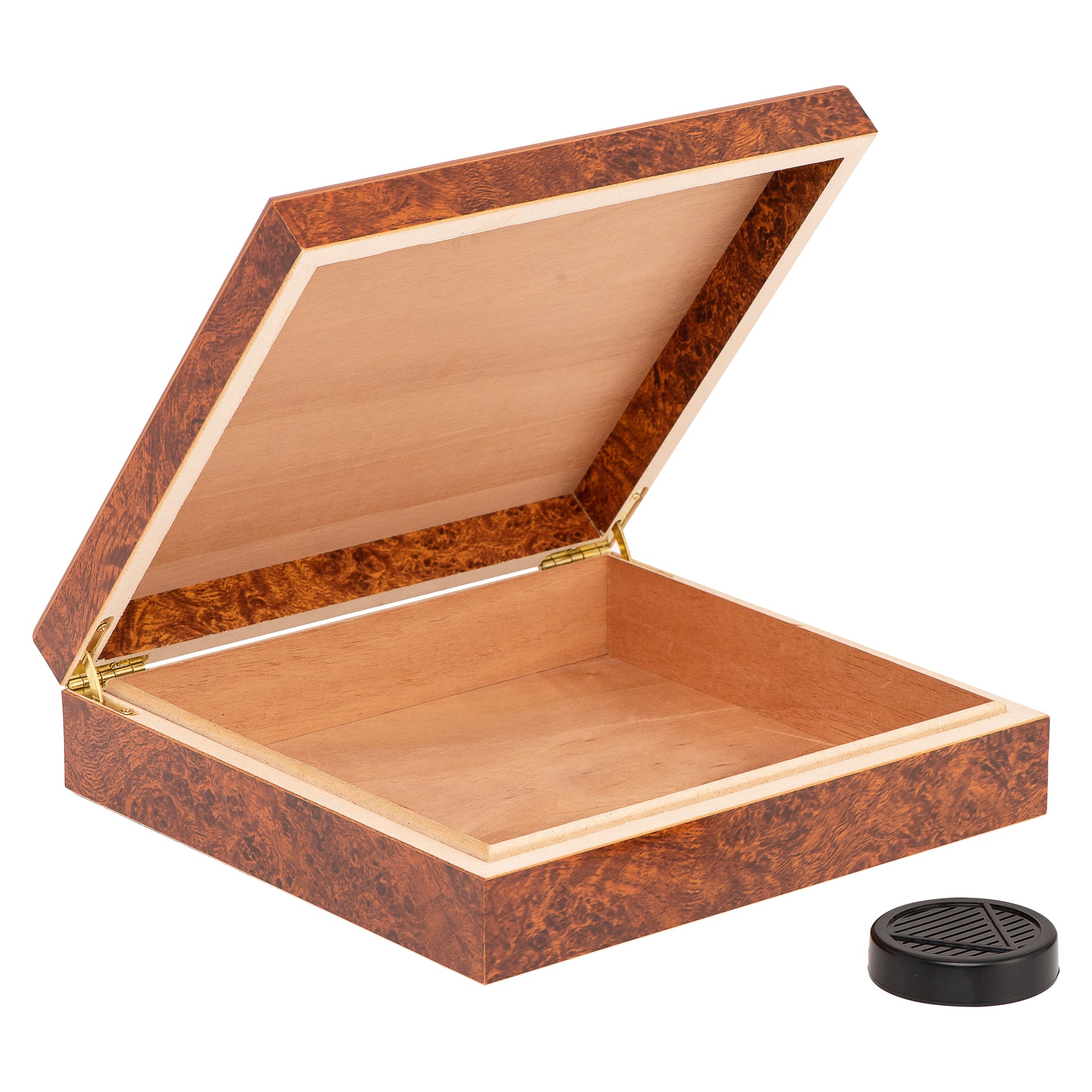 Empty Interior – Cherry Desktop Travel Humidor