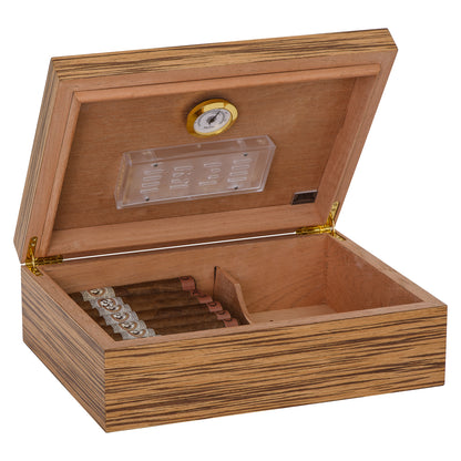 Complete Display – Cigar Accessories Inside Altesse Humidor