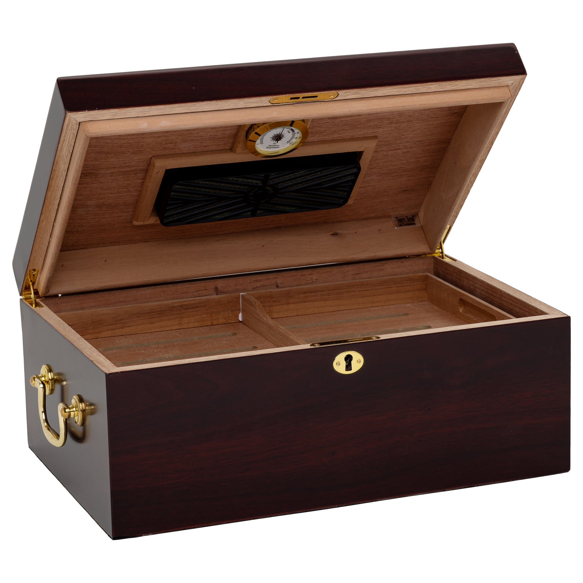 Display Set – Tuscany Humidor Open with Accessories Included