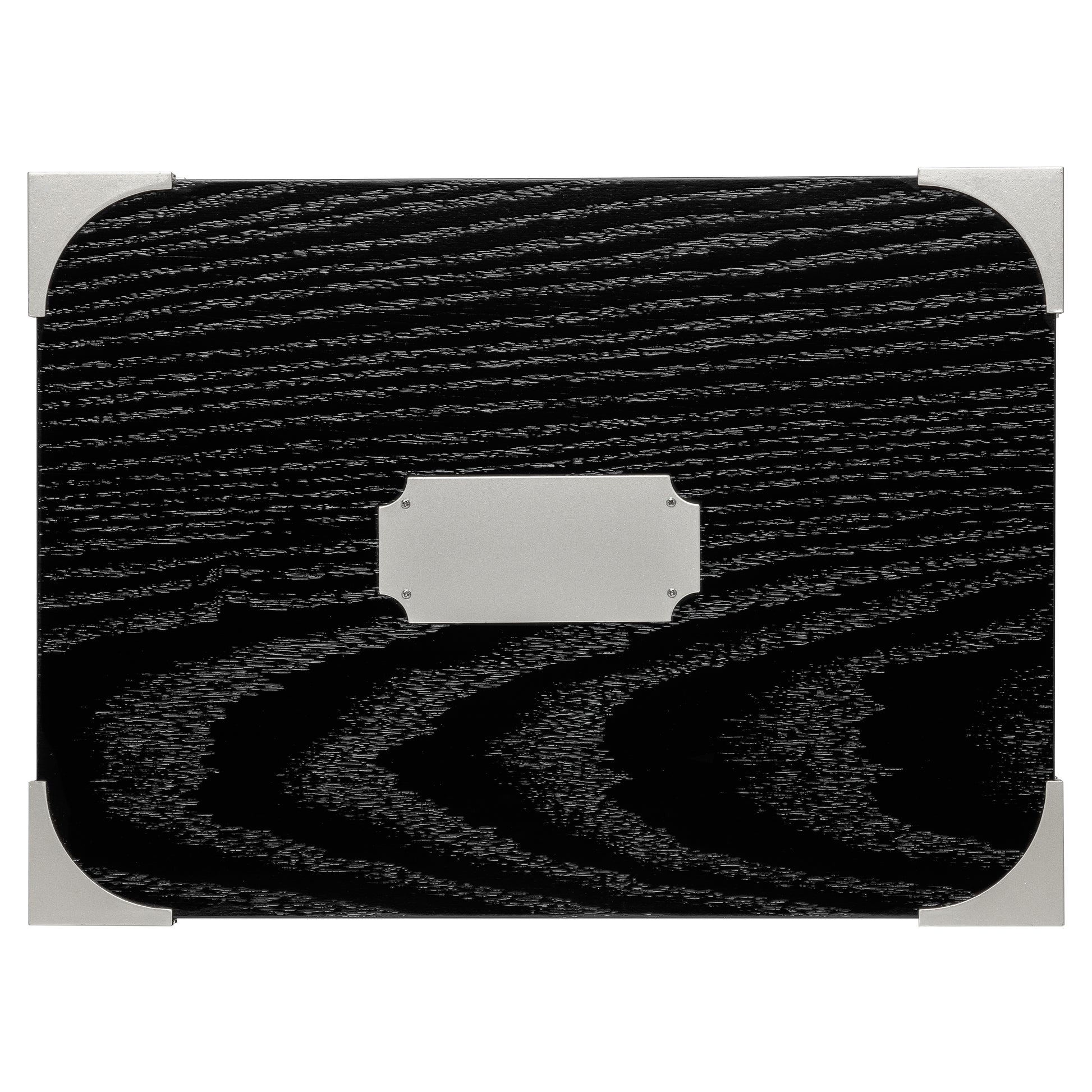 Texture Detail – Ebony Woodgrain and Chrome Hardware