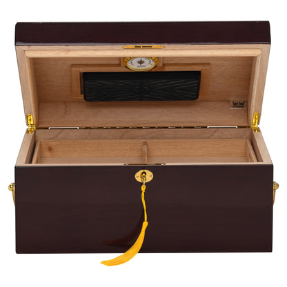 Open Interior – Spanish Cedar Tray and Divider