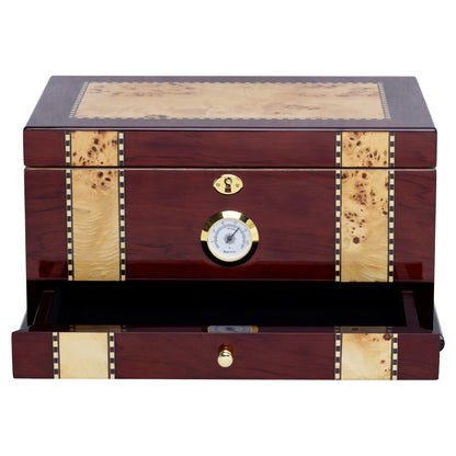 Front View – Classic Design with Spanish Cedar Interior