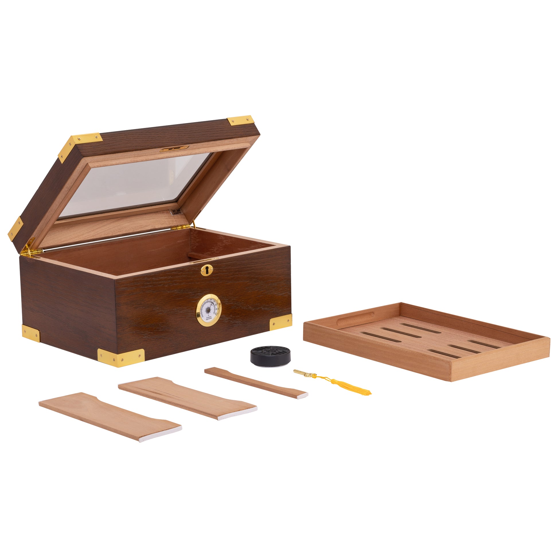 Complete Display – Humidor Set with All Included Accessories