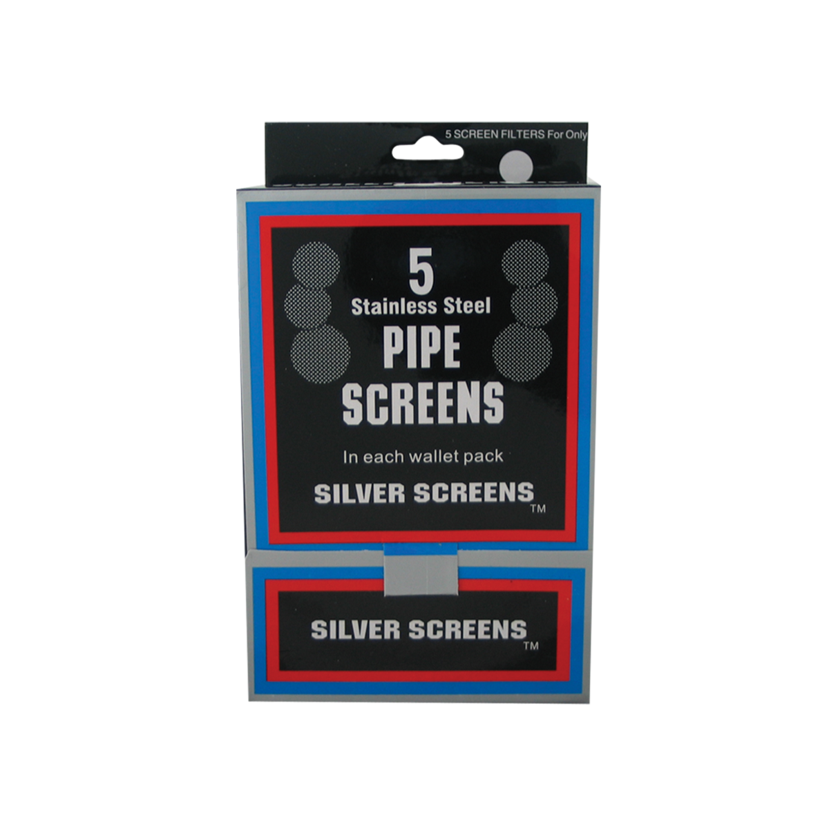 Brass Pipe Screens – 100 Pack Box with 5 Screens per Pack