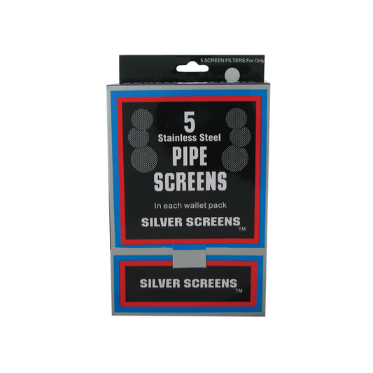 Brass Pipe Screens – 100 Pack Box with 5 Screens per Pack