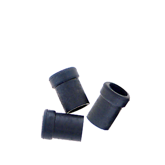 Rubber Pipe Bits 50 Pack for Cigar and Pipe Mouthpieces
