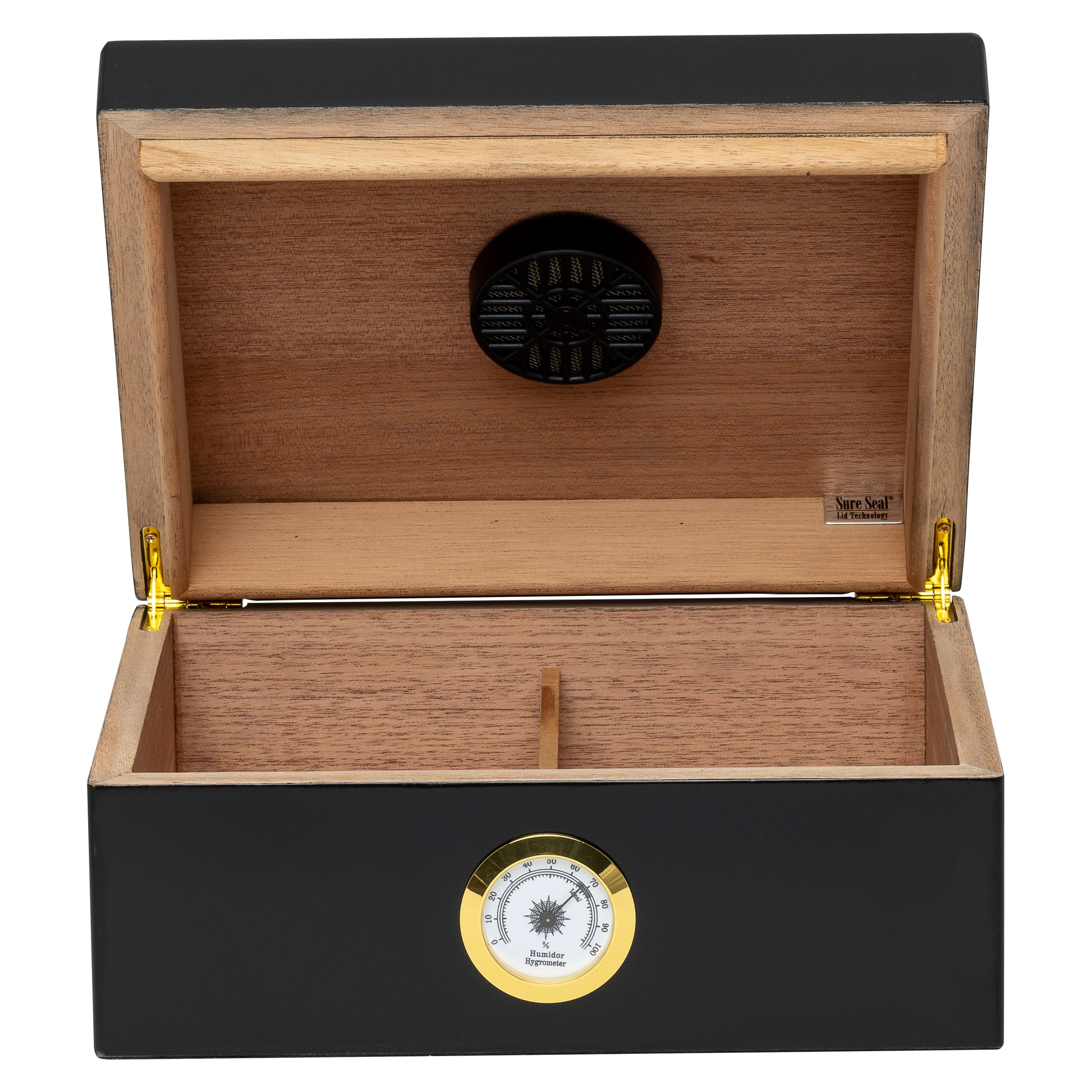 Interior Close-Up – Rembrandt Humidor with XIKAR Boveda Pack