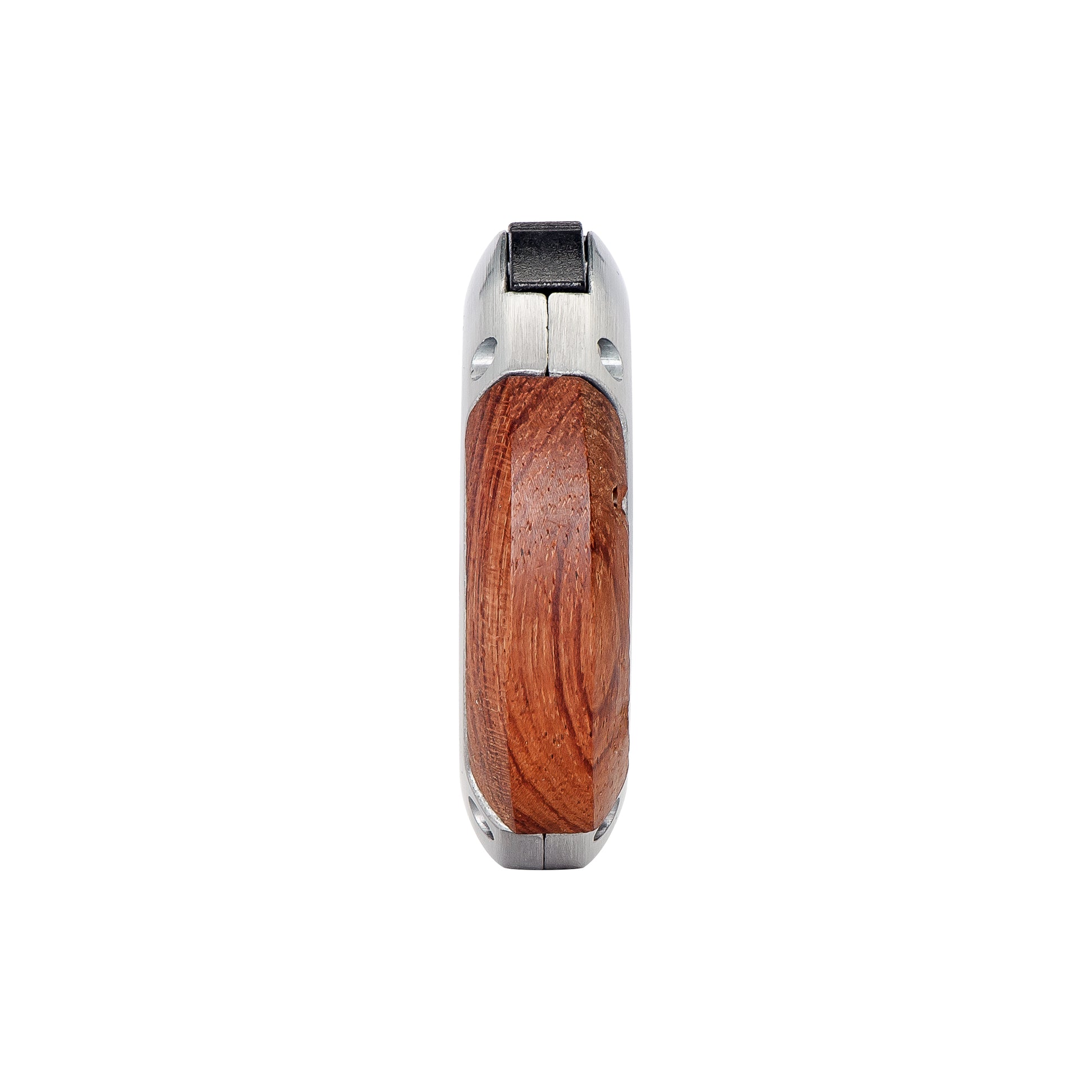 Side Profile – XO Cutter in Redwood and Silver