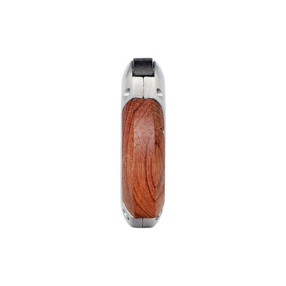 Side Profile – XO Cutter in Redwood and Silver