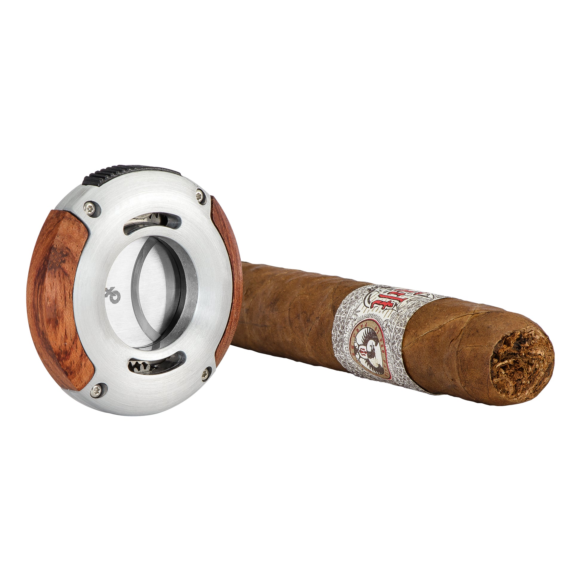 Xikar Cutter with Cigar – Redwood Design Highlight