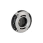Xikar XO Cutter – Silver and Black Dual Blade Front View