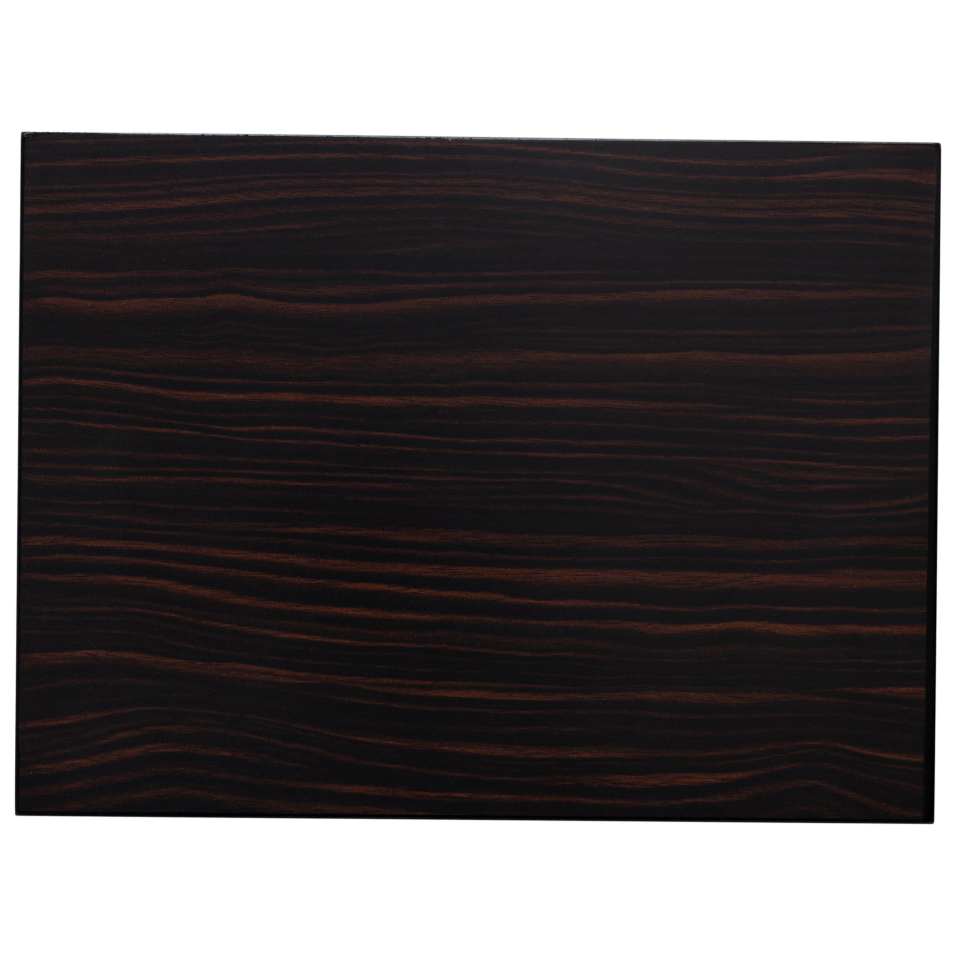 Black Woodgrain Zebra Humidor Finish
