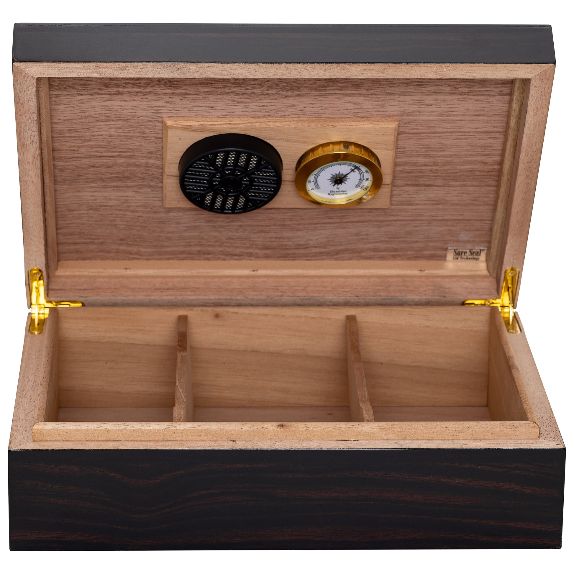 Open Angle – 50 to 100 Cigar Storage with Boveda Packs